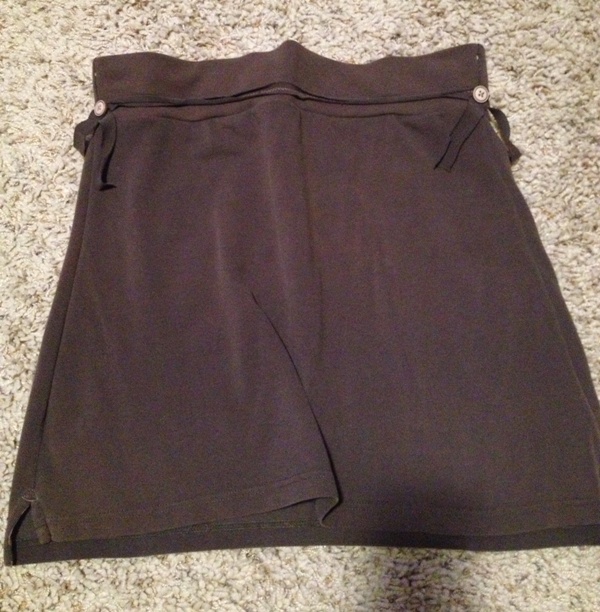 fashion upcycle, polo skirt, polo shirt refashion