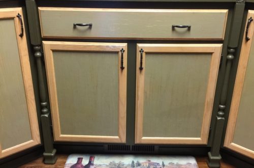 kitchen upgrade, paint the kitchen cabinets