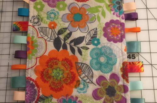 Baby gift, quick and easy, use left over fabric