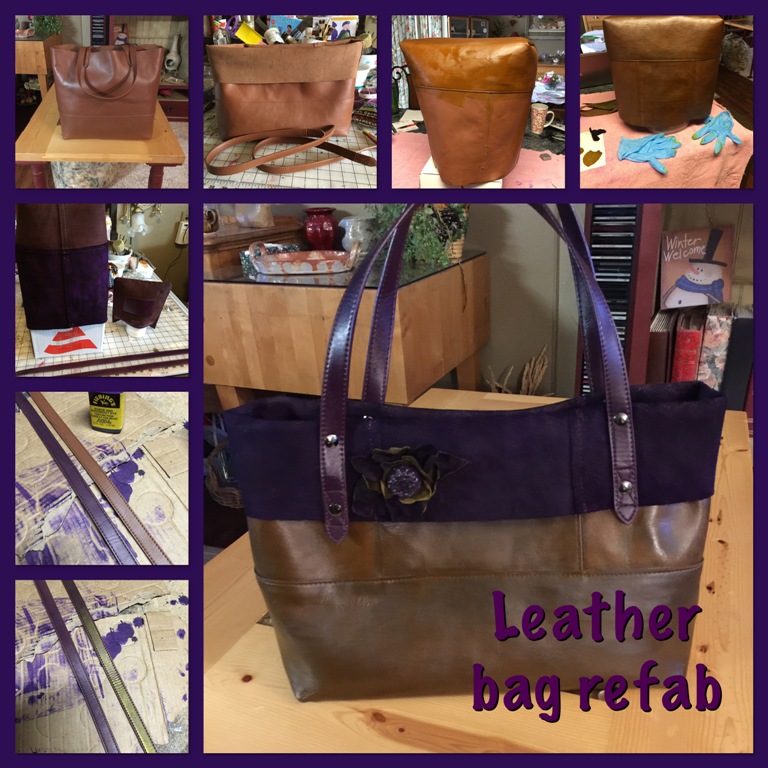 DIY Worn Leather Handbag Strap Repair - Diana Elizabeth