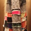 Upcycled Brown Sweater Boho Dress - Image 2