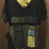 Upcycled Black T-Shirt Patchwork Dress/Tunic