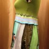Upcycled Pea Green Bodice Dress - Image 4