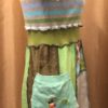 Upcycled Stripe Bodice Dress - Image 4