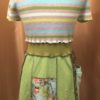 Upcycled Stripe Bodice Dress - Image 3