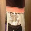 Upcycled Brown Top T-shirt Dress - Image 4