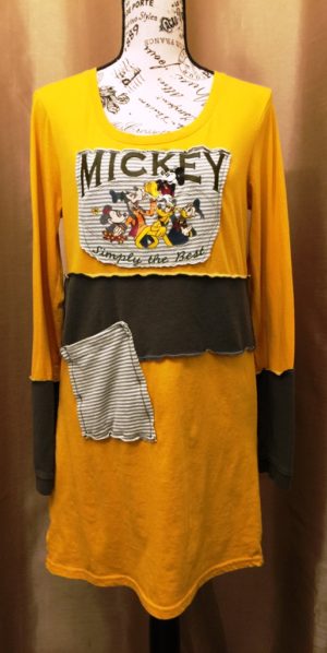 Upcycled Mickey Dress