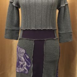 Upcycled Grey Aeropostale Dress