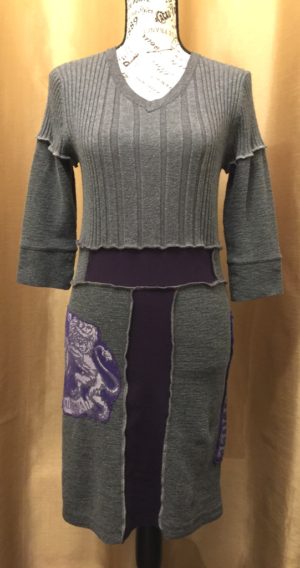 Upcycled Grey Aeropostale Dress
