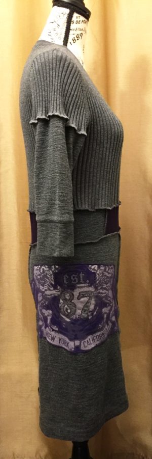 Upcycled Grey Aeropostale Dress - Image 4
