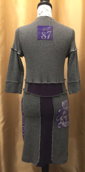 Upcycled Grey Aeropostale Dress - Image 3