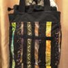 Black Stripe Lunch Bag
