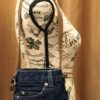 Mixed Denim Purse
