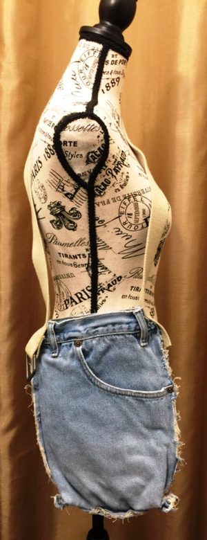 Light Denim Crossbody Purse