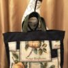 Black Tapestry Lunch Bag