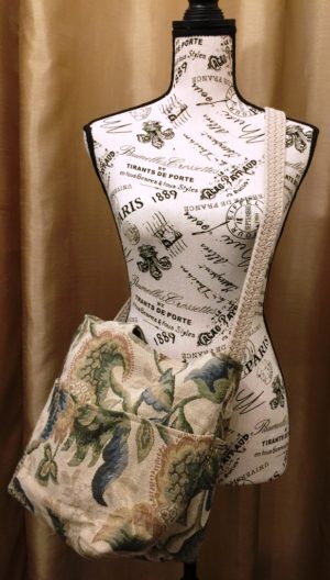 Floral Tapestry Crossbody Purse - Image 4