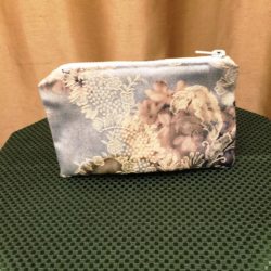 Light Blue Makeup Bag