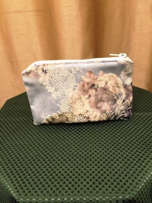 Light Blue Makeup Bag