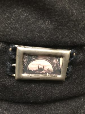 Black Pinstripe Suit Newsboy Hat - Image 3