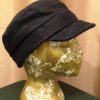 Black Pinstripe Suit Newsboy Hat - Image 6
