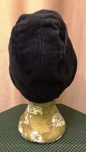 Black Corduroy Cloche - Image 5