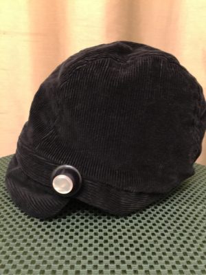 Black Corduroy Cloche - Image 7