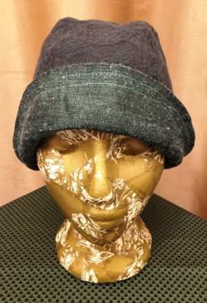 Bluegreen & Black Cloche - Image 2