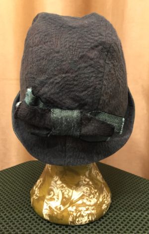 Bluegreen & Black Cloche - Image 3