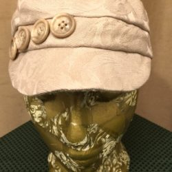 Woven Tan Cap