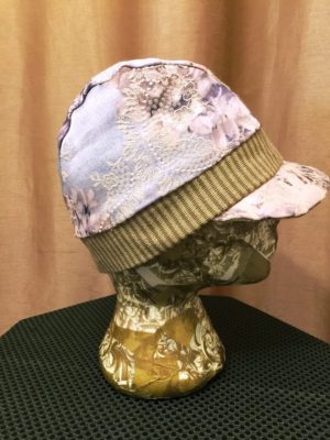 Icy Blue Tapestry Cloche - Image 3