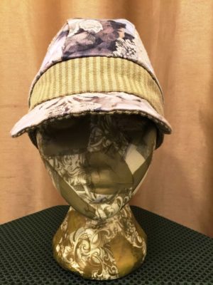 Icy Blue Tapestry Cloche