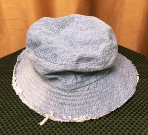 Light Blue Denim Cap - Image 2