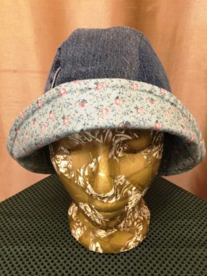 Denim Sun Hat - Image 3