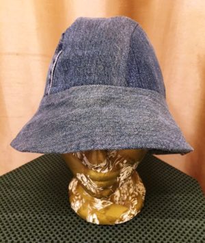 Denim Sun Hat - Image 7