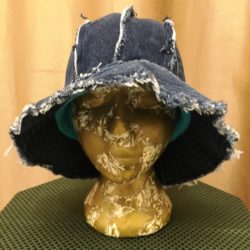 Dark Denim Sun Hat