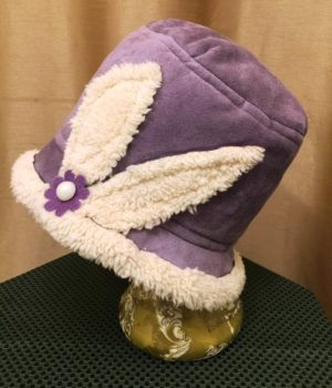 Lavender Fleece Cloche