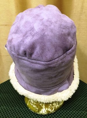 Lavender Fleece Cloche - Image 4