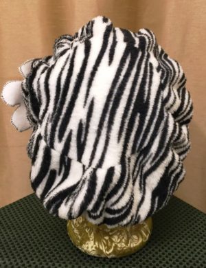 Zebra Fleece Hat - Image 4