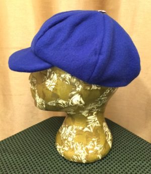 Blue Fleece Baseball Cap - Image 3