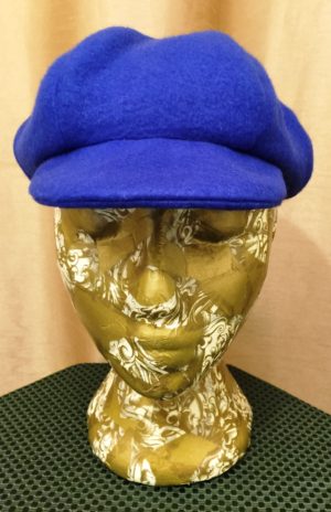 Blue Fleece Baseball Cap