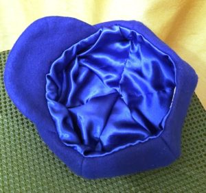 Blue Fleece Baseball Cap - Image 2