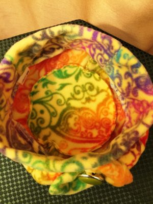 Paisley Bow Fleece Hat - Image 6
