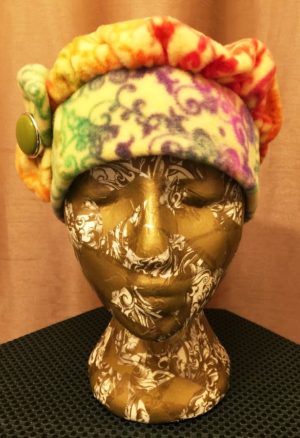 Paisley Bow Fleece Hat - Image 7