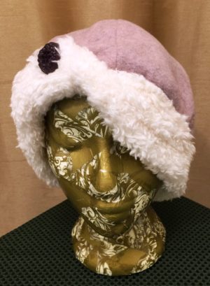 Lavender Fleece Hat