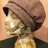 Brown Tweed Cloche