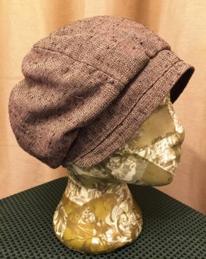Brown Tweed Cloche - Image 4