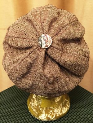 Brown Tweed Cloche - Image 5