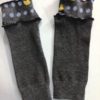 Duck Grey Fingerless Gloves/Wrist Warmers - Image 3