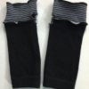 Black Fingerless Gloves/Wrist Warmers - Image 2