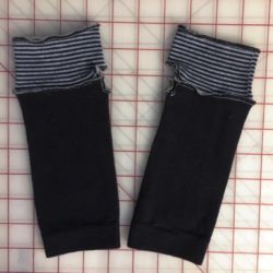 Black Fingerless Gloves/Wrist Warmers